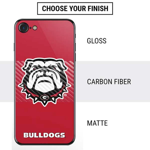 University of Georgia Bulldogs Logo iPhone SE (2nd & 3rd Gen) Skin