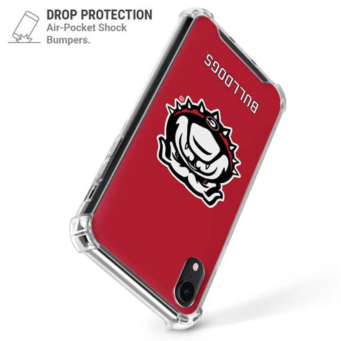 University of Georgia Bulldogs Logo iPhone XR Clear Case