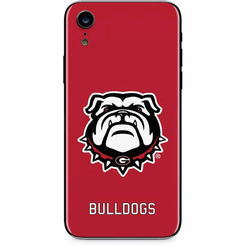 University of Georgia Bulldogs Logo iPhone XR Skin