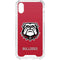 University of Georgia Bulldogs Logo iPhone XS Clear Case