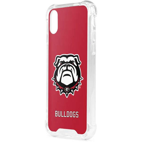 University of Georgia Bulldogs Logo iPhone XS Clear Case