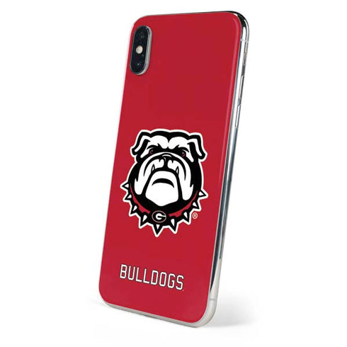 University of Georgia Bulldogs Logo iPhone XS Max Skin