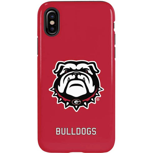 University of Georgia Bulldogs Logo iPhone XS Pro Case