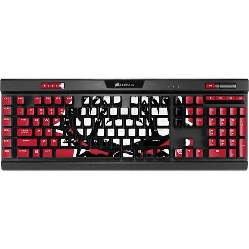 University of Georgia Bulldogs Logo K95 RGB PLATINUM Mechanical Gaming Keyboard Skin