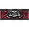 University of Georgia Bulldogs Logo K95 RGB PLATINUM Mechanical Gaming Keyboard Skin