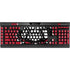 University of Georgia Bulldogs Logo K95 RGB PLATINUM Mechanical Gaming Keyboard Skin
