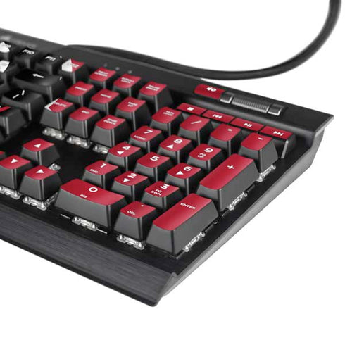 University of Georgia Bulldogs Logo K95 RGB PLATINUM Mechanical Gaming Keyboard Skin
