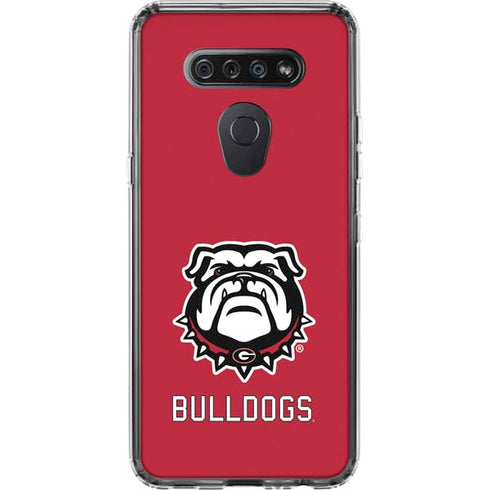 University of Georgia Bulldogs Logo LG K51/Q51 Clear Case