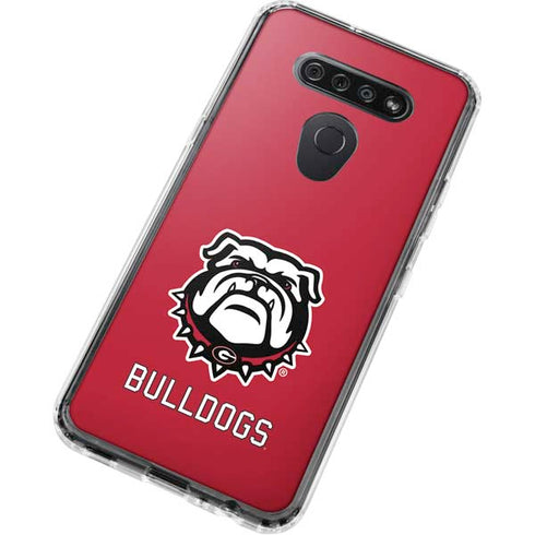 University of Georgia Bulldogs Logo LG K51/Q51 Clear Case