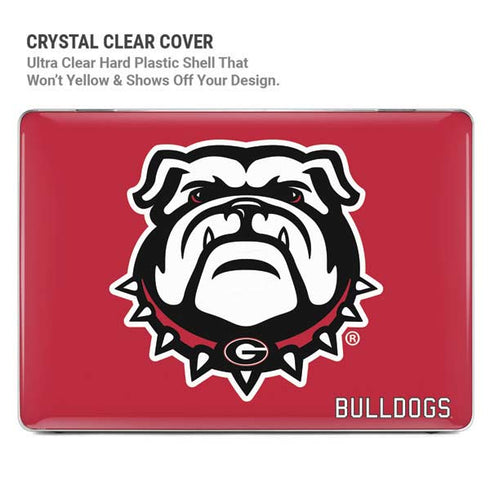 University of Georgia Bulldogs Logo MacBook Air 13in M1 (2021) Case plus Skin