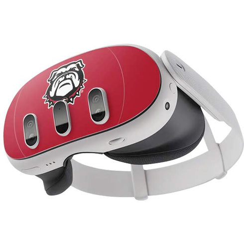 University of Georgia Bulldogs Logo Meta Quest 3 Skin