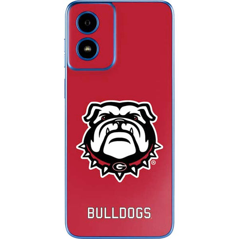 University of Georgia Bulldogs Logo Moto G Play 4G (2024) Skin