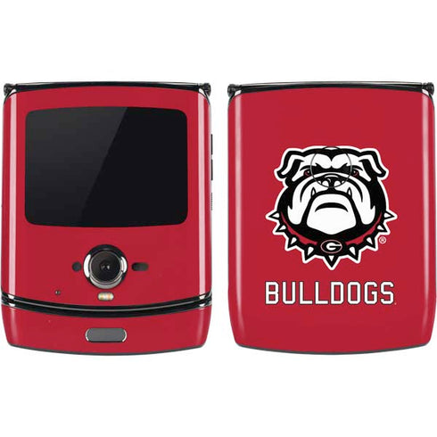 University of Georgia Bulldogs Logo Motorola RAZR Skin