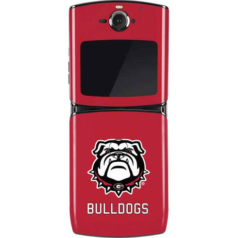 University of Georgia Bulldogs Logo Motorola RAZR Skin