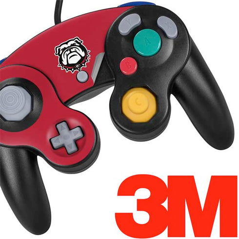 University of Georgia Bulldogs Logo Nintendo GameCube Controller Skin