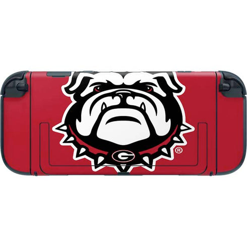 University of Georgia Bulldogs Logo Nintendo Switch 2 (2025) with Joy-Con Skin