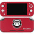 University of Georgia Bulldogs Logo Nintendo Switch Lite Skin