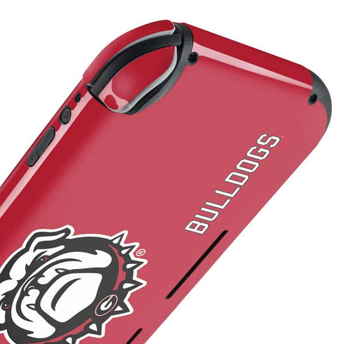 University of Georgia Bulldogs Logo Nintendo Switch Lite Skin