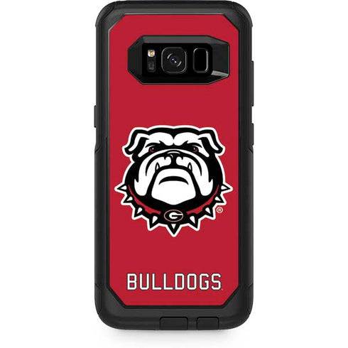 University of Georgia Bulldogs Logo Otterbox Commuter Galaxy Skin
