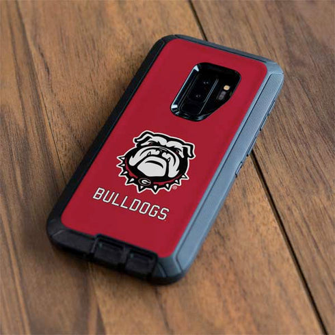 University of Georgia Bulldogs Logo Otterbox Defender Galaxy Skin