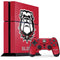 University of Georgia Bulldogs Logo PS4 Console and Controller Bundle Skin