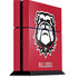 University of Georgia Bulldogs Logo PS4 Console Skin