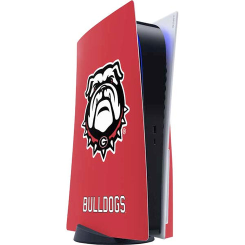 University of Georgia Bulldogs Logo PS5 Console Skin