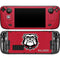 University of Georgia Bulldogs Logo Steam Deck Handheld Gaming Computer Skin