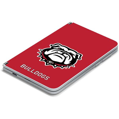 University of Georgia Bulldogs Logo Surface Duo Skin