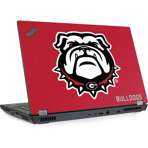 University of Georgia Bulldogs Logo Lenovo ThinkPad Skin