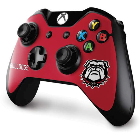 University of Georgia Bulldogs Logo Xbox One Controller Skin