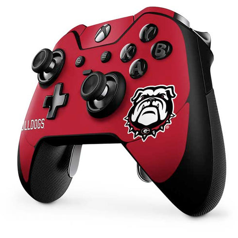 University of Georgia Bulldogs Logo Xbox One Elite Controller Skin