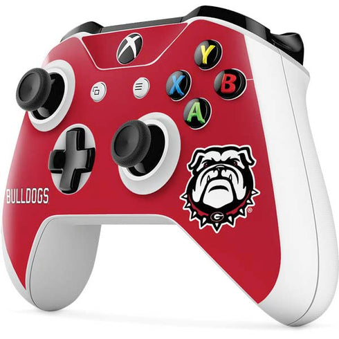 University of Georgia Bulldogs Logo Xbox One X Controller Skin