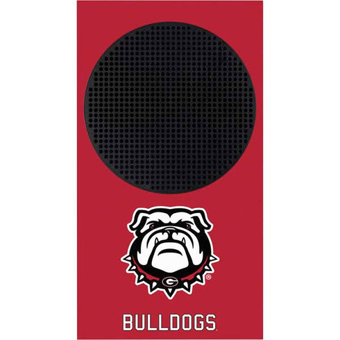 University of Georgia Bulldogs Logo Xbox Series S Bundle Skin