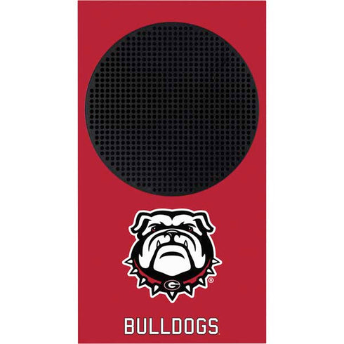 University of Georgia Bulldogs Logo Xbox Series S Console Skin