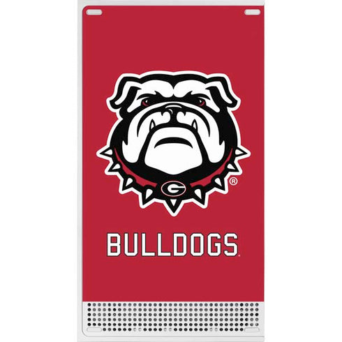 University of Georgia Bulldogs Logo Xbox Series S Console Skin