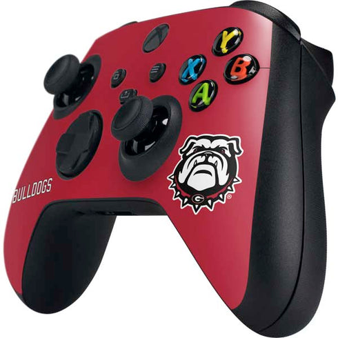 University of Georgia Bulldogs Logo Xbox Series X Controller Skin