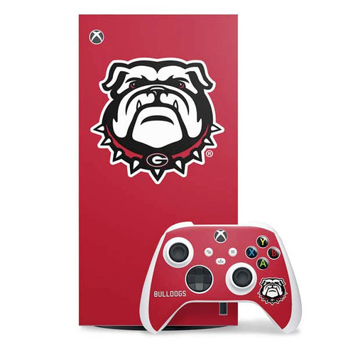 University of Georgia Bulldogs Logo XBox Series X Digital Edition Bundle Skin