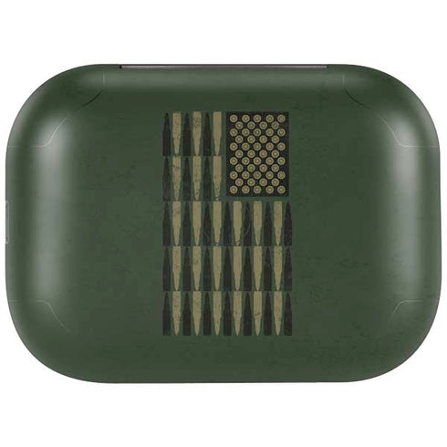 Bullet American Flag Amazon Echo Buds Skin