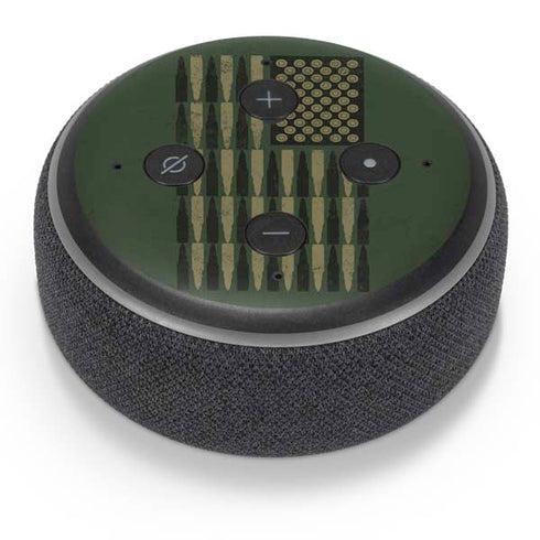 Bullet American Flag Amazon Echo Dot Skin