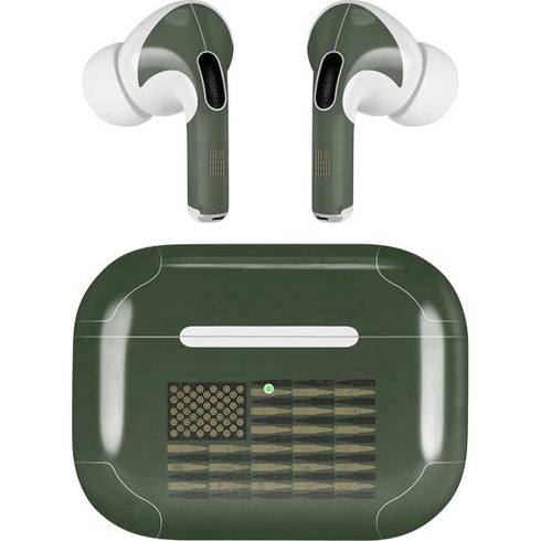 Bullet American Flag Apple AirPods Pro Skin