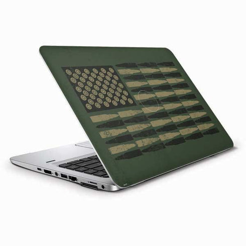 Bullet American Flag HP Elitebook Skin