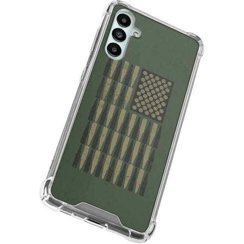 Bullet American Flag Gabb Phone 4 Clear Case
