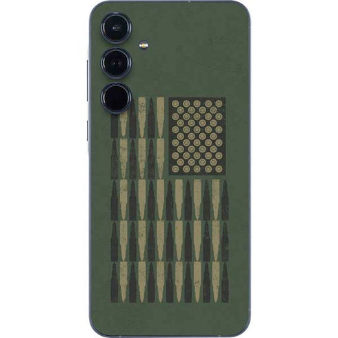 Bullet American Flag Galaxy A36 5G Skin