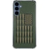 Bullet American Flag Galaxy A55 5G Clear Case