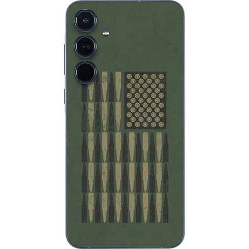 Bullet American Flag Galaxy A55 5G Skin
