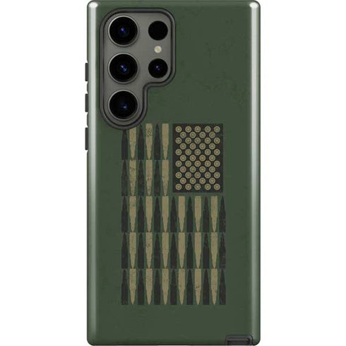 Bullet American Flag Galaxy S23 Ultra Pro Case