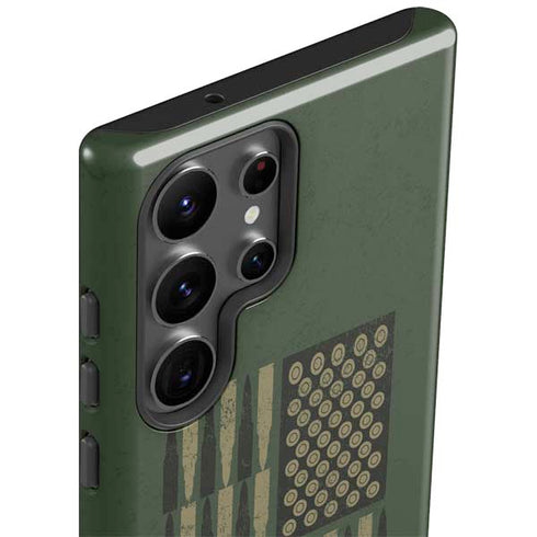 Bullet American Flag Galaxy S23 Ultra Pro Case