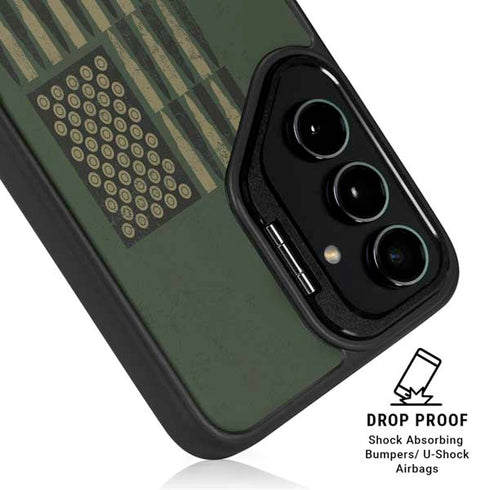 Bullet American Flag Galaxy S24 Ultra Kickstand Case