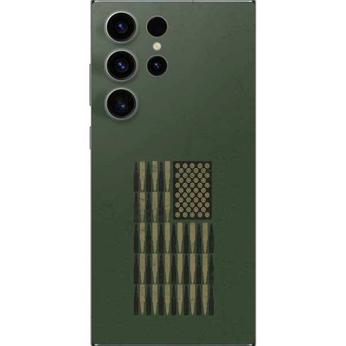 Bullet American Flag Galaxy S25 Ultra Skin